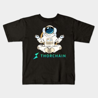 Thorchain  Crypto Cryptocurrency Rune  coin token Kids T-Shirt